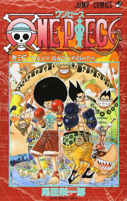 ONE PIECE ★ MANGA ★ PAPERBACK ★ VOLUMES 1 ~ 50 ★ JAPANESE EDITION // AUTHOR: EIICHIRO ODA