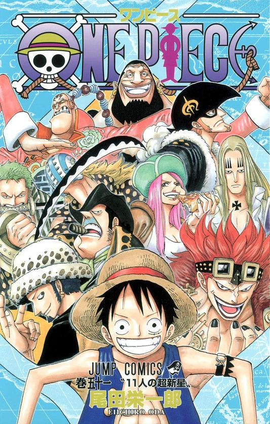 ONE PIECE ★ MANGA ★ PAPERBACK ★ VOLUMES 51 ~ 100 ★ JAPANESE EDITION // AUTHOR: EIICHIRO ODA