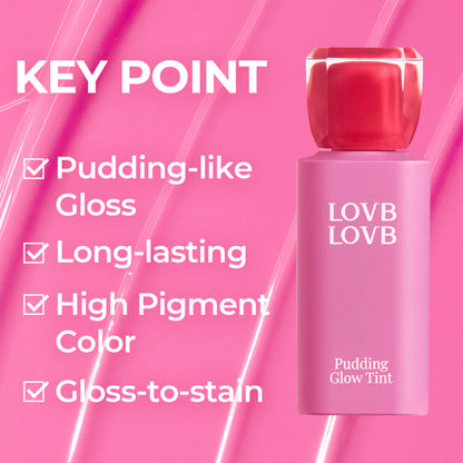 PUDDING GLOW TINT ~ LOVB LOVB // LIP TINT