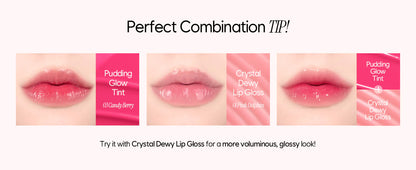 PUDDING GLOW TINT ~ LOVB LOVB // LIP TINT