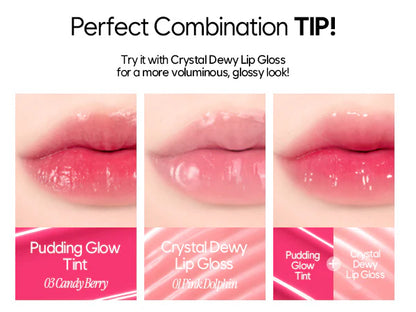 PUDDING GLOW TINT ~ LOVB LOVB // LIP TINT