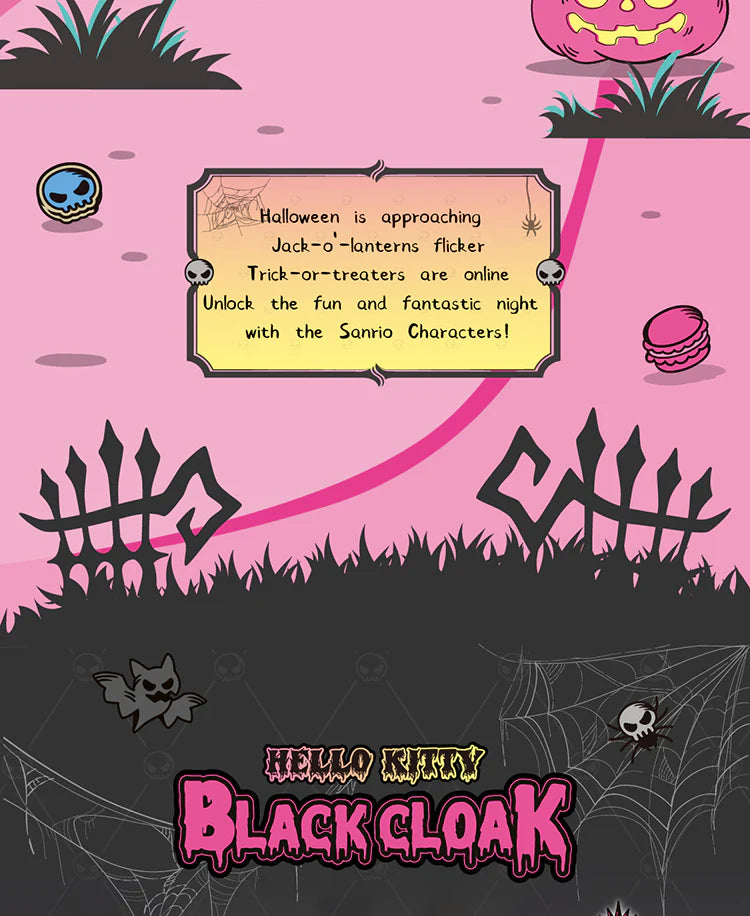 SANRIO CHARACTERS ★ BLIND BOX FIGURINES ★ HALLOWEEN MISCHIEF NIGHT // TOPTOY