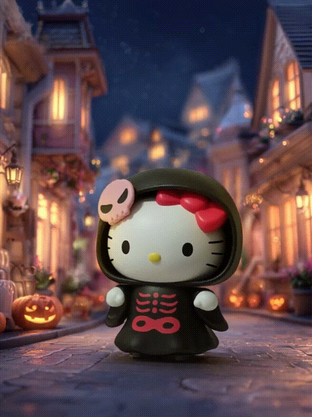 SANRIO CHARACTERS ★ BLIND BOX FIGURINES ★ HALLOWEEN MISCHIEF NIGHT // TOPTOY