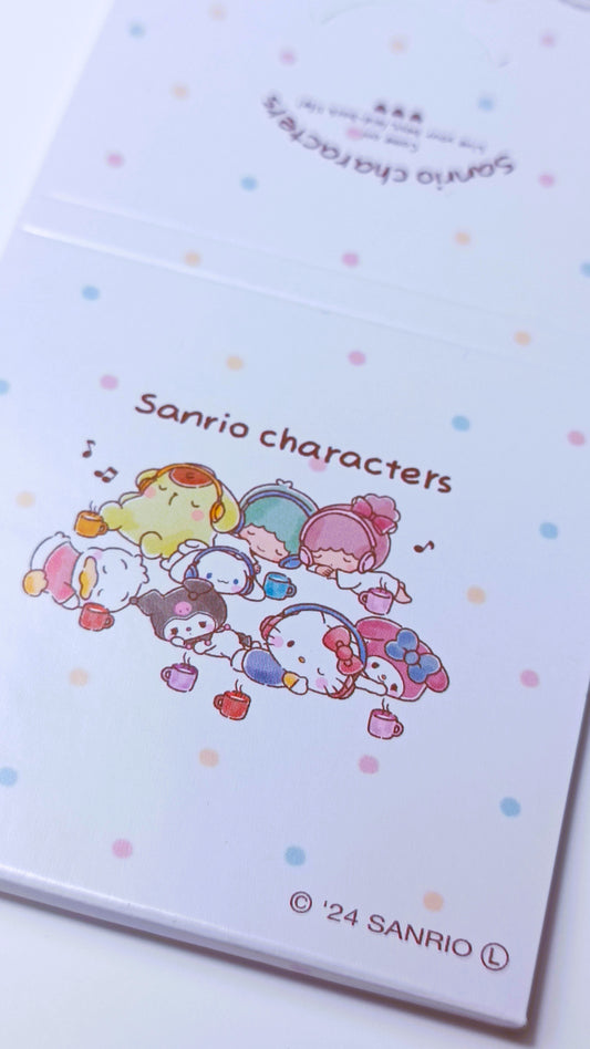 SANRIO CHARACTERS ★ INDEX STICKY NOTES & MEMO PAD SET // SANRIO
