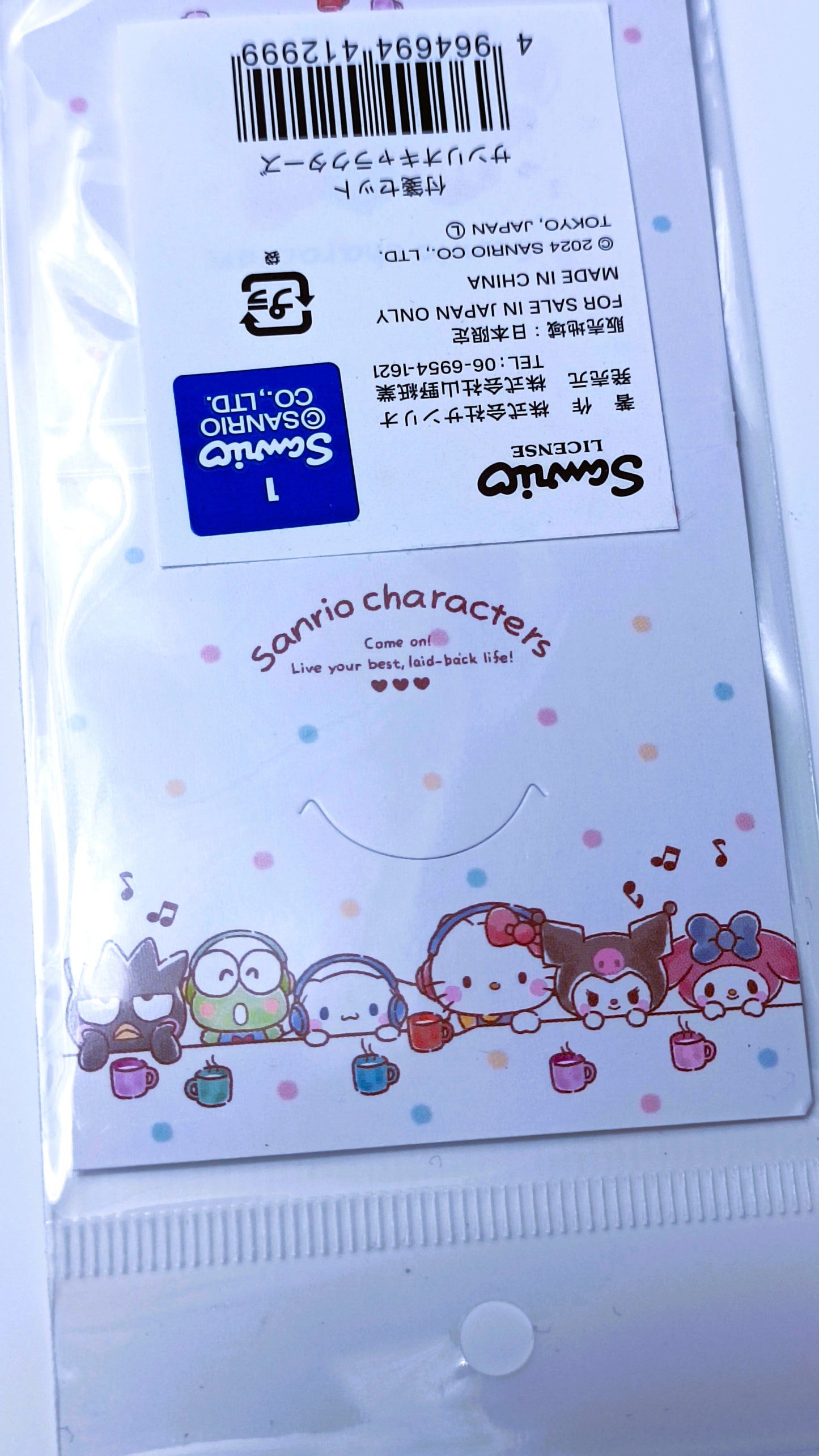 SANRIO CHARACTERS ★ INDEX STICKY NOTES & MEMO PAD SET // SANRIO