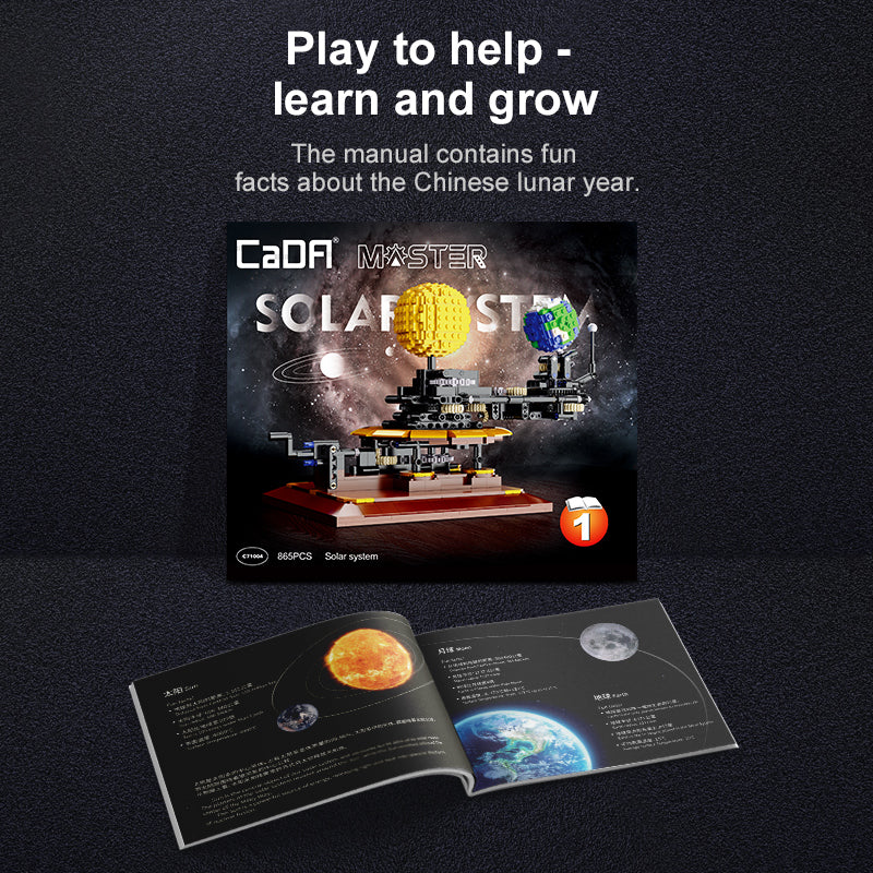 SOLAR SYSTEM C71004W ~ CADA MASTER // CONSTRUTION SET