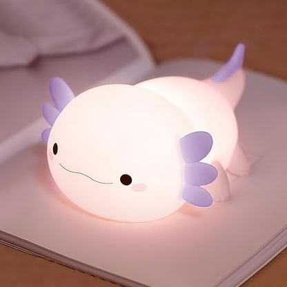 SQUEEZE LAMP ★ GLOWING NIGHT LIGHT USB ★ AXOLOTL, CAPYBARA & MORE CHARACTERS // FAMIDUO