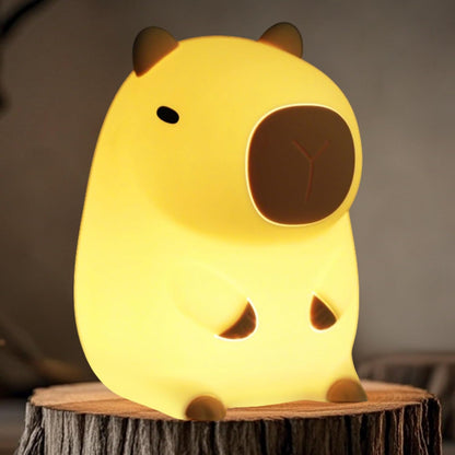 SQUEEZE LAMP ★ GLOWING NIGHT LIGHT USB ★ AXOLOTL, CAPYBARA & MORE CHARACTERS // FAMIDUO