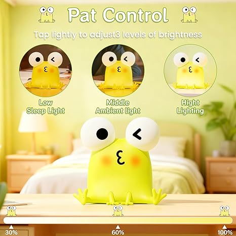 SQUEEZE LAMP ★ GLOWING NIGHT LIGHT USB ★ AXOLOTL, CAPYBARA & MORE CHARACTERS // FAMIDUO