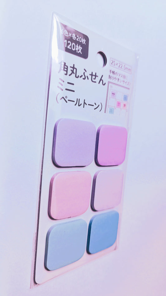 MINI STICKY NOTES ★ PASTEL COLORS // ECHO