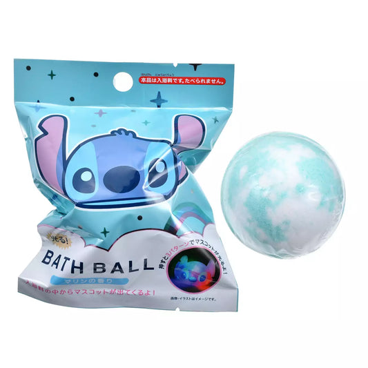 STITCH SECRET BATH BALL ★ LIGHT UP MASCOT ★ MARINE SCENT // DISNEY JAPAN