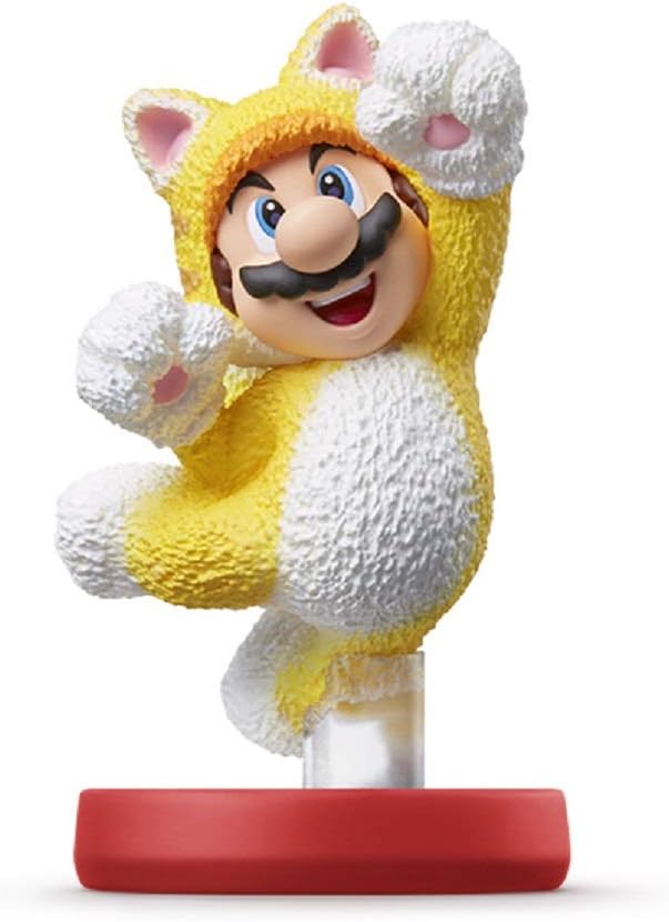 SUPER MARIO ★ CATMARIO & CATPEACH INTERACTIVE AMIIBO FIGURINES // NINTENDO