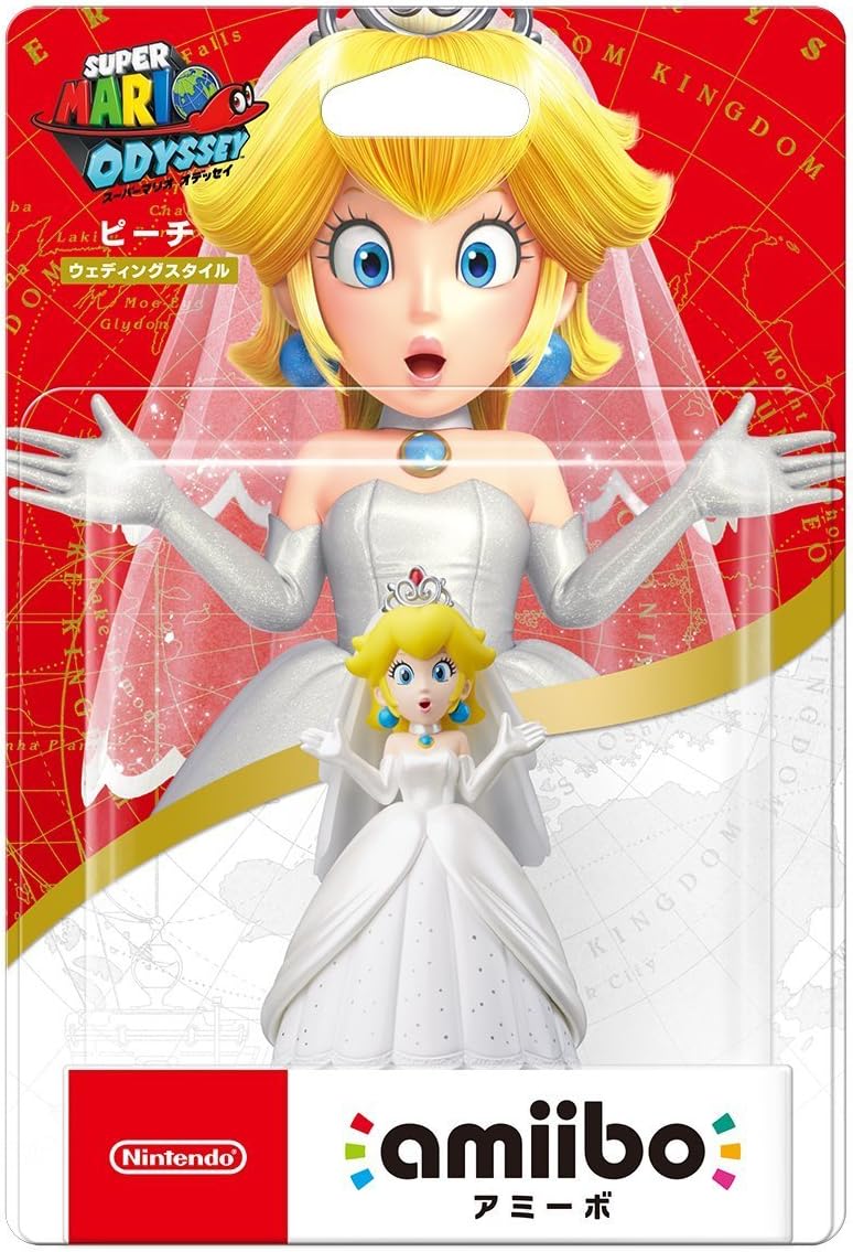SUPER MARIO ★ WEDDING STYLE INTERACTIVE AMIIBO FIGURINES // NINTENDO