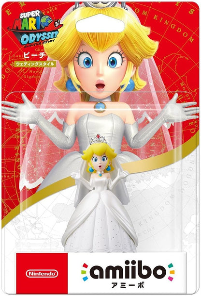SUPER MARIO ★ WEDDING STYLE INTERACTIVE AMIIBO FIGURINES // NINTENDO