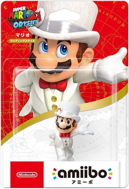 SUPER MARIO ★ WEDDING STYLE INTERACTIVE AMIIBO FIGURINES // NINTENDO