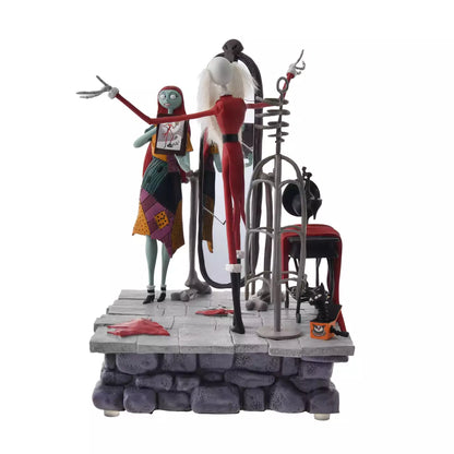 TIM BURTON'S NIGHTMARE BEFORE CHRISTMAS ★ LIGHT UP & MUSIC FIGURINE ★ JACK & SALLY // JAPAN DISNEY