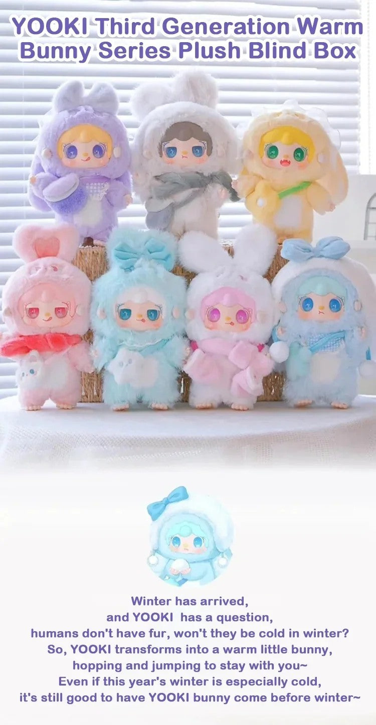 YOOKI ★ WARM BUNNY ★ BLIND BOX FIGURINES // TOPTOY