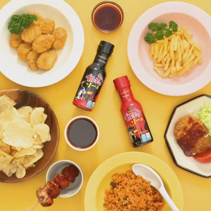 BULDAK ORIGINAL SPICY CHICKEN ★ STIR-FRIED NOODLES, GLASS NOODLES, TTOEKBOKKI & SAUCE // SAMYANG