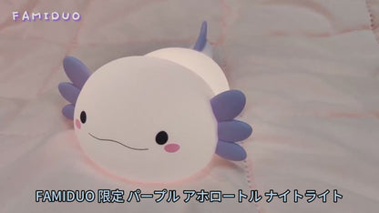 SQUEEZE LAMP ★ GLOWING NIGHT LIGHT USB ★ AXOLOTL, CAPYBARA & MORE CHARACTERS // FAMIDUO